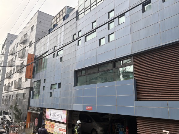 외벽청소 하시 전 사진