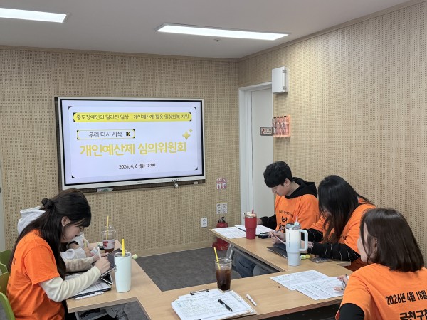개인예산제 활용 모습