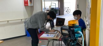 코로나19 확산 방지를 위한 열화상카메라 설치