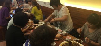 홍수계와 함께하는 장애자녀 부모 특식지원 행사