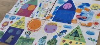 [꽃보다 우리] 찾아가는 동행 미술교실, 내 마음을 담은 자유화