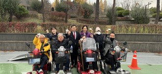 [전동보장구 안전교육] 전동보장구 안전운전연습교육 수료!