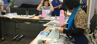 2016 금천구평생학습관 지원 청각장애성인 문해·공예교실 프로그램 진행