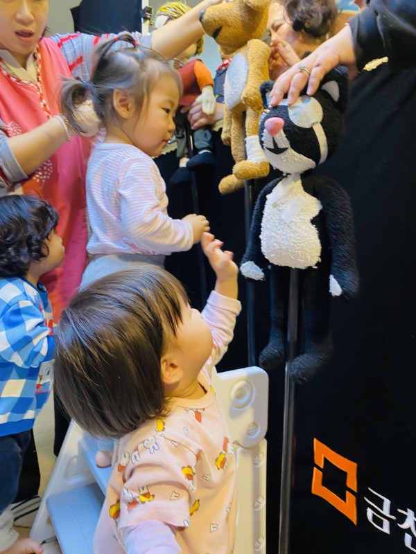 인형극체험모습
