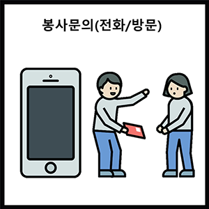 봉사문의(내방/유선)